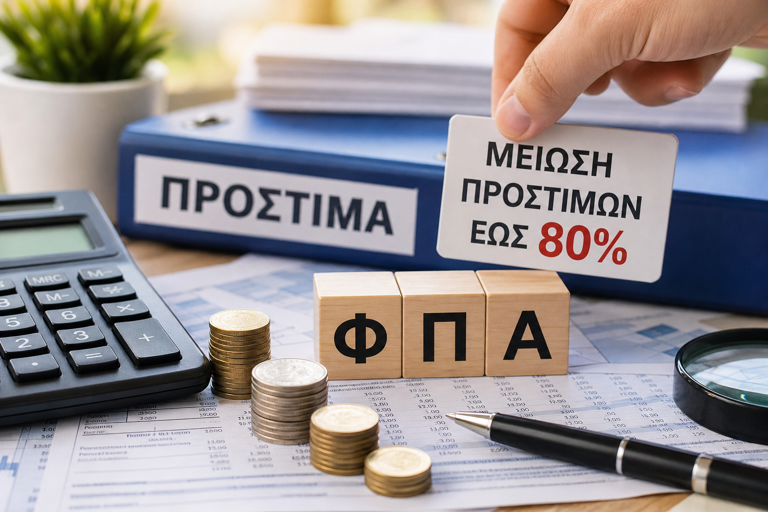 Πρόστιμα ΦΠΑ: «Κούρεμα» έως 80% και αναδρομική διαγραφή – Ποιοι ωφελούνται