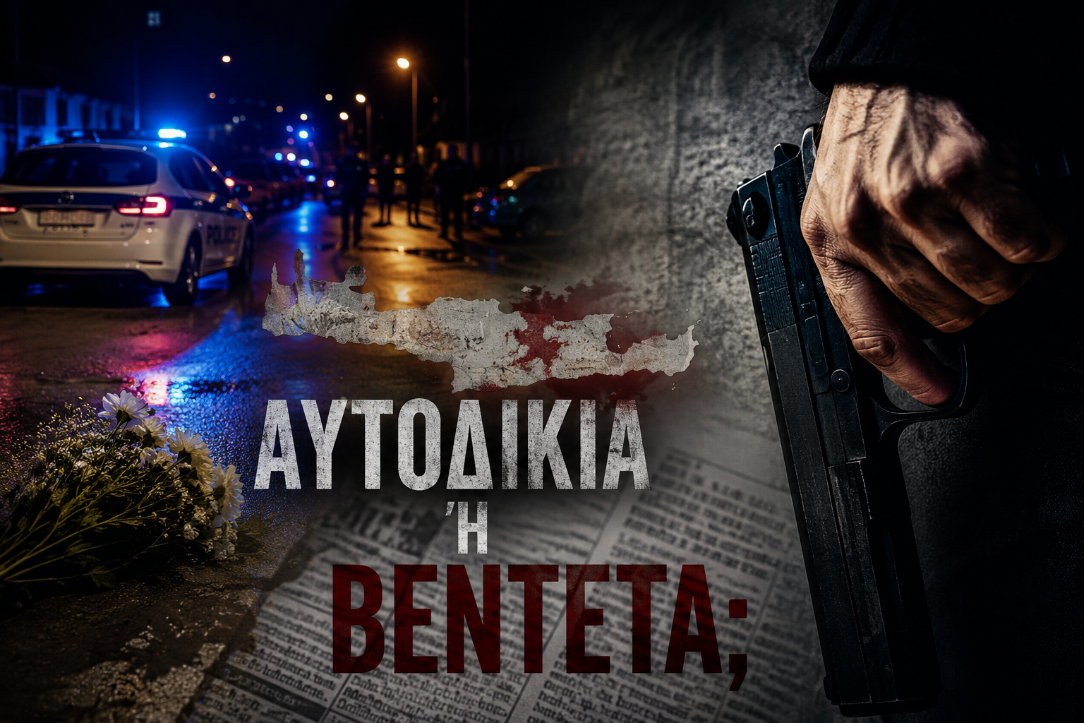 Αυτοδικία ή βεντέτα; Όταν ο πόνος μετατρέπεται σε κύκλο αίματος στην Κρήτη