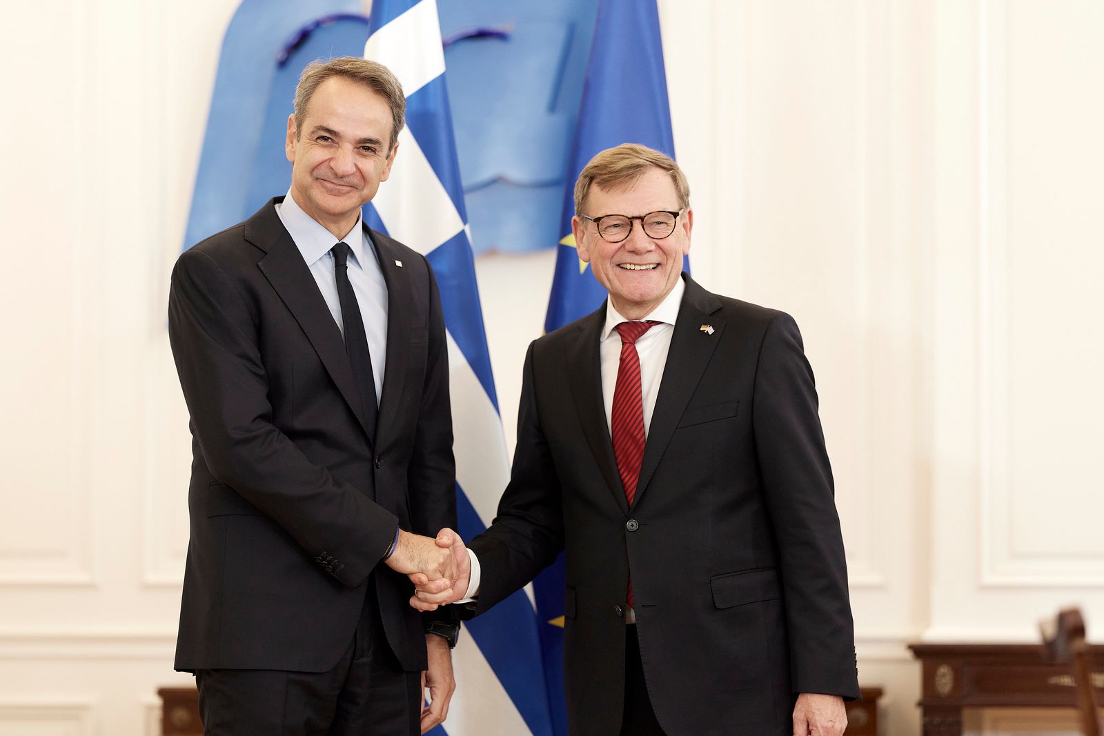 Για την κρίση στη Μέση Ανατολή συζήτησαν Μητσοτάκης – Γερμανός ΥΠΕΞ